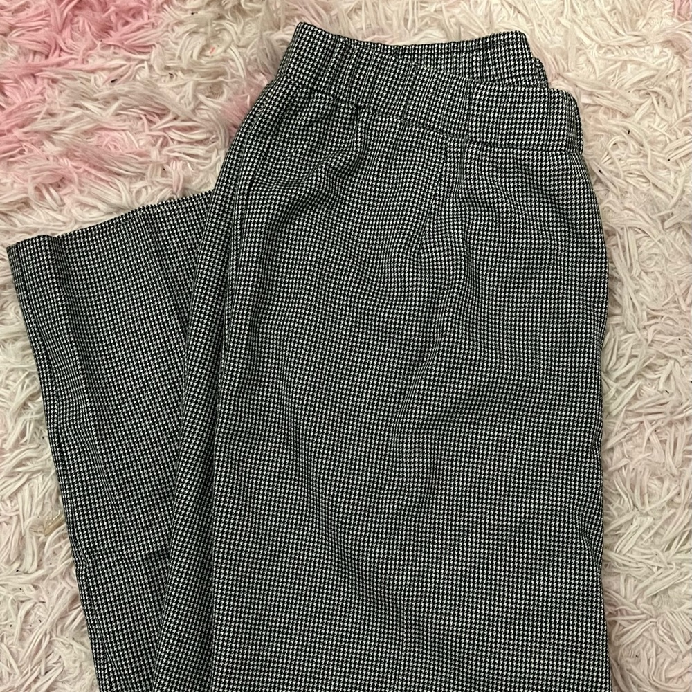 Casual houndstooth pants